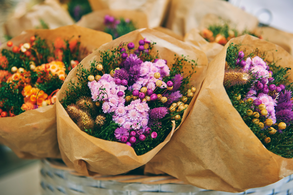 Droogbloemen boeket - Sels Evergreen